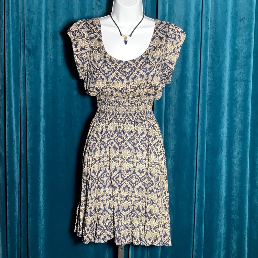 American Rag Dark Denim floral print